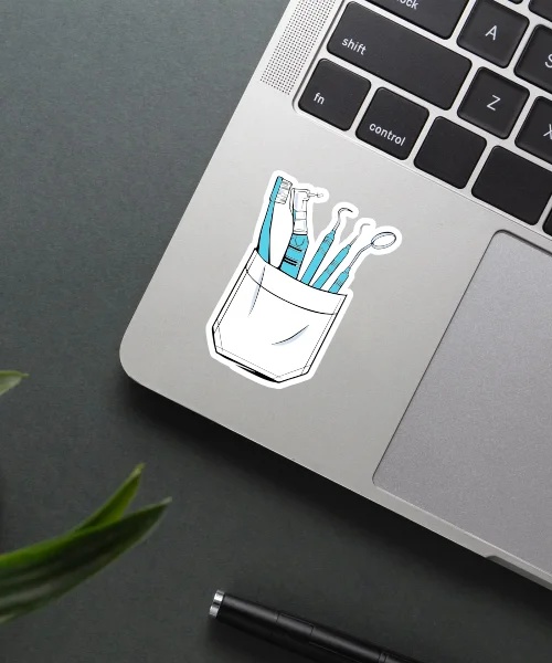 Dentist Kit Sticker