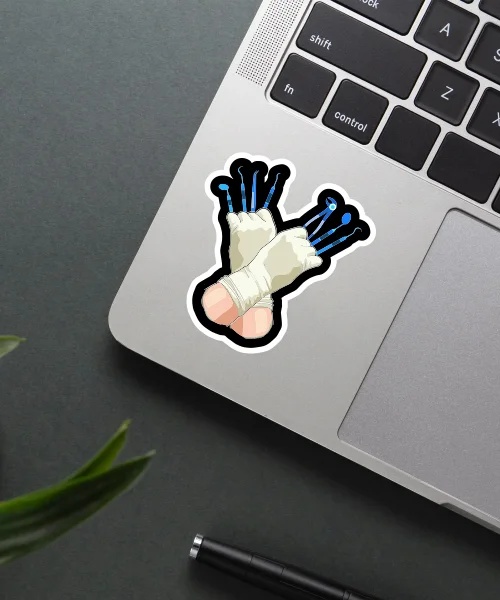 Dentist Tools Sticker