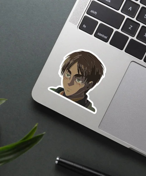 Depressed Eren Sticker Depressed Eren Sticker