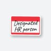 Designated HR Person Sticker