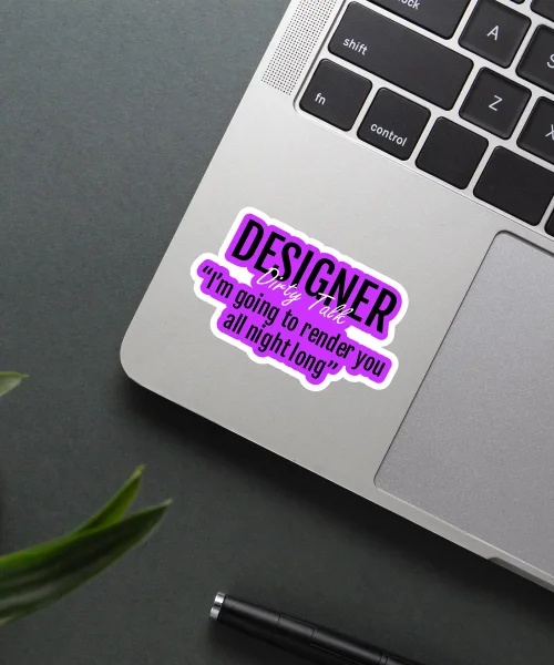 Designers Dirty Talk Sticker Designers Dirty Talk Sticker