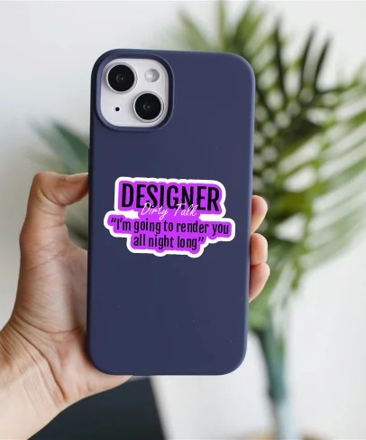 Designers Dirty Talk Sticker Designers Dirty Talk Sticker