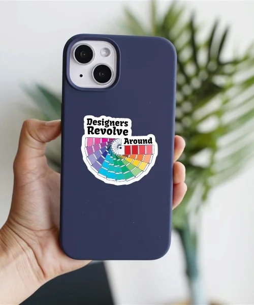 Designers Revolve Around Sticker Designers Revolve Around Sticker