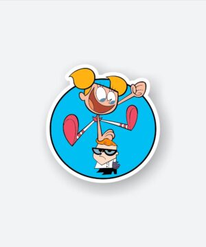 Desxter And Dee Dee Stickers