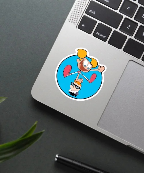 Desxter And Dee Dee Stickers