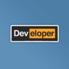 Developer Programmer Coding Sticker