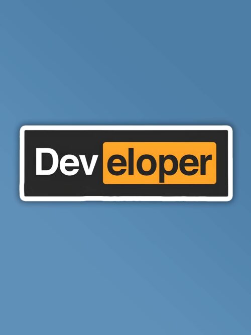 Developer Programmer Coding Sticker