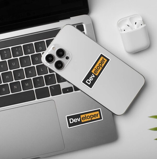 Developer Programmer Coding Sticker Developer Programmer Coding Sticker