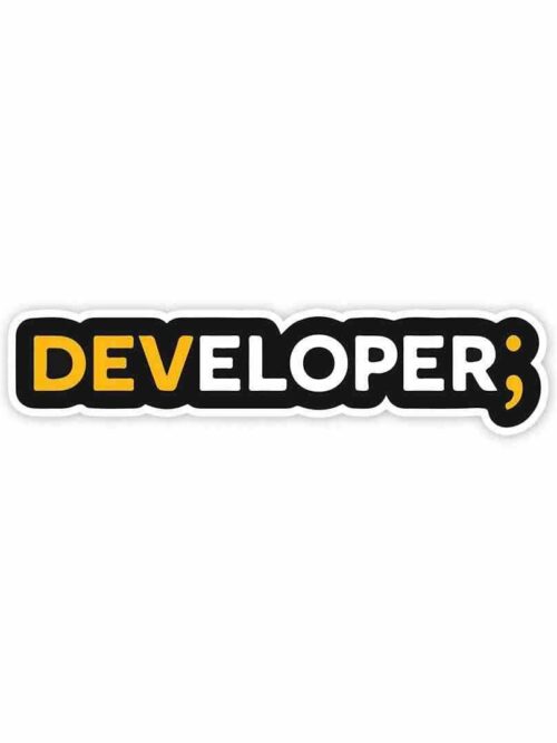 Developer Sticker
