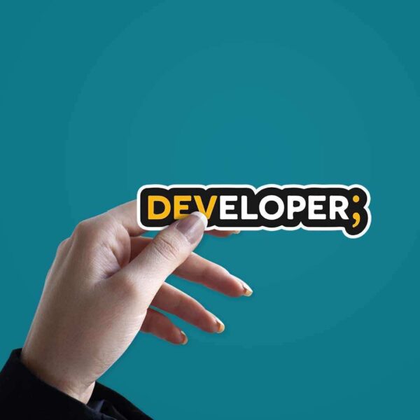 Developer Sticker