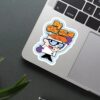 Dexter Be Genius Sticker