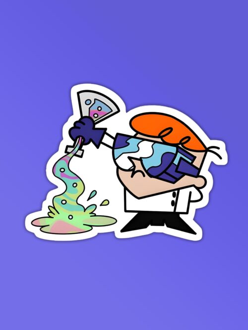 Dexter Chem Laptop Mobile Stickers
