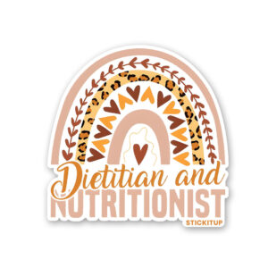 Dietitian And Nutritionist Sticker Dietitian And Nutritionist Sticker