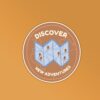 Discover New Adventures Sticker
