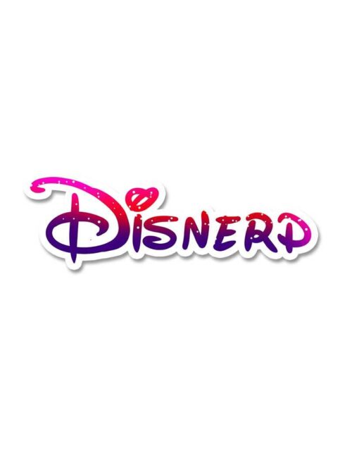 Disnerd Sticker