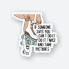 Do It Twice Sticker