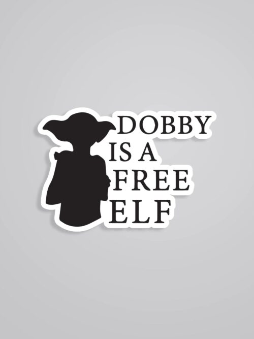 Dobby Is A Free Elf Movies Stickers