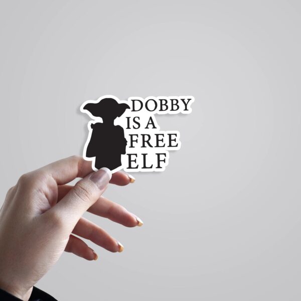 Dobby Is A Free Elf Movies Stickers