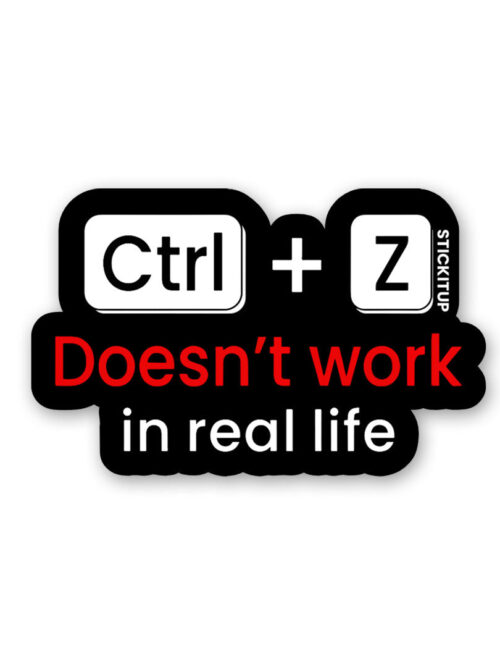 Doesnt Work In Real Life Sticker