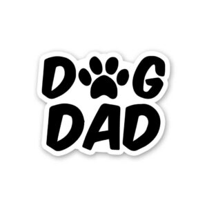 Dog Dad Sticker Dog Dad Sticker