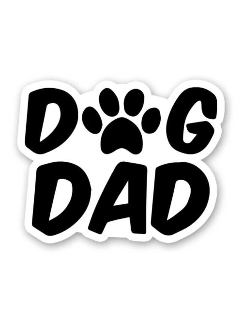 Dog Dad Sticker