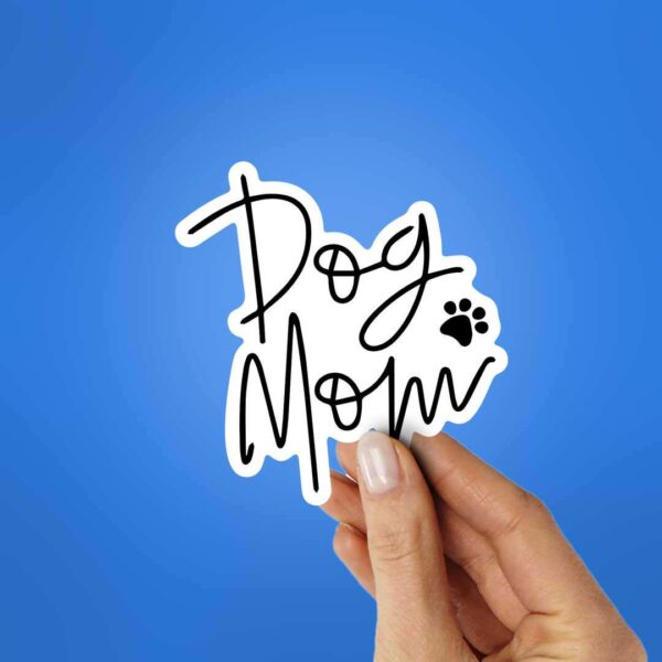 Dogs Mom Sticker
