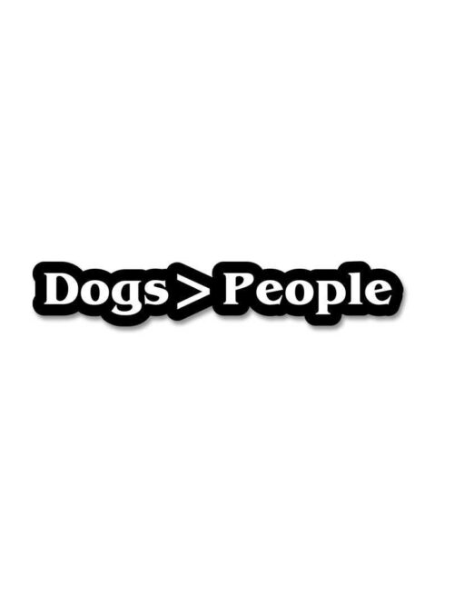 Dogs People Sticker