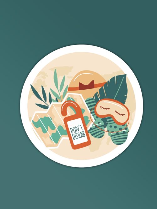 Dont Disturb Sticker