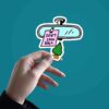 Dont Look Back Sticker