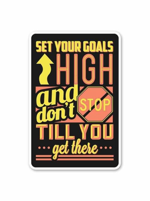 Dont Stop Till You Get There Sticker