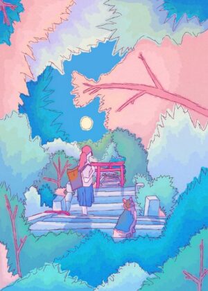 Down The Stairs Spring Vibes Poster