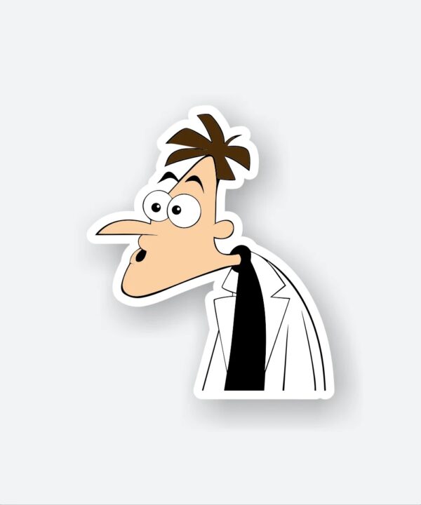 Dr. Heinz Amazed Sticker