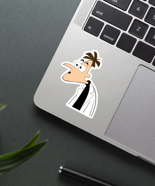 Dr. Heinz Amazed Sticker