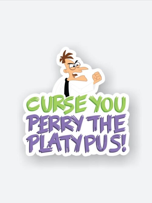 Dr. Heinz Curse Perry Sticker