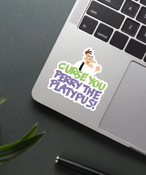 Dr. Heinz Curse Perry Sticker