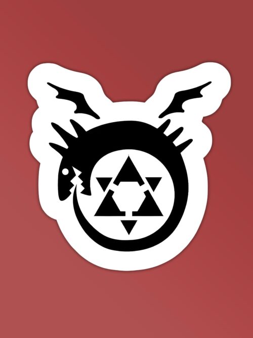 Dragon Fullmetal Alchemist Laptop Mobile Stickers