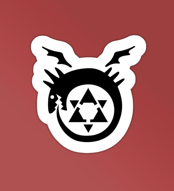 Dragon Fullmetal Alchemist Laptop Mobile Stickers Dragon Fullmetal Alchemist Laptop Mobile Stickers