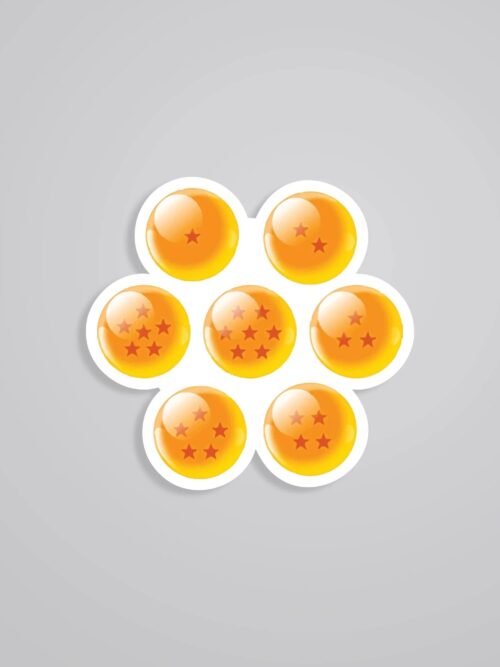 Dragon Balls Anime Stickers