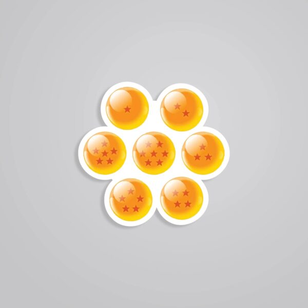 Dragon Balls Anime Stickers Dragon Balls Anime Stickers