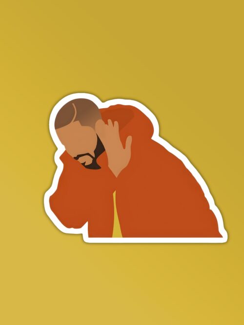 Drake Nah Sticker