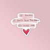 Drama Loves Me Taylor Swift Stickers