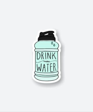 Drink Water Sticker