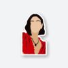 Dua Lipa Faceless Sticker