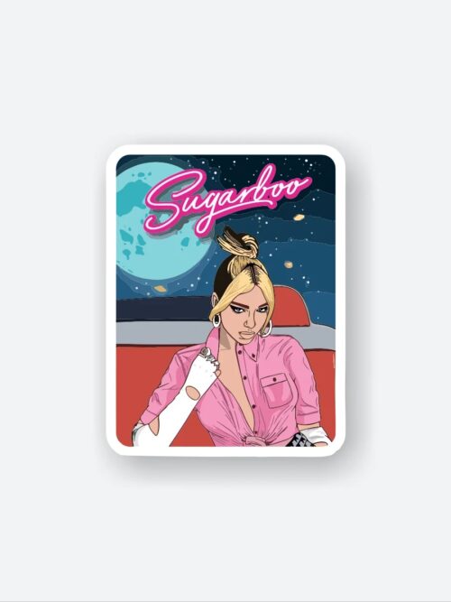 Dua Lipa Sugarboo Sticker