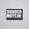 Dunder Mifflin Paper Company TV Shows Stickers