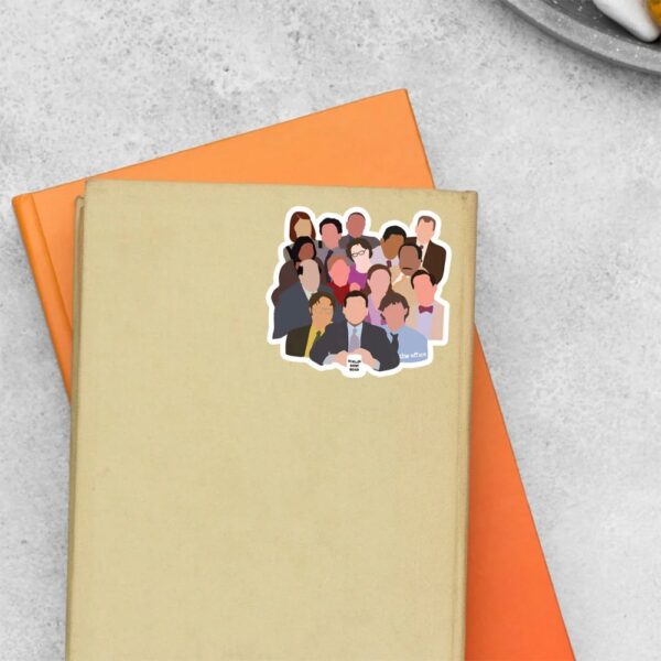Dunder Mifflin Staff TV Shows Stickers