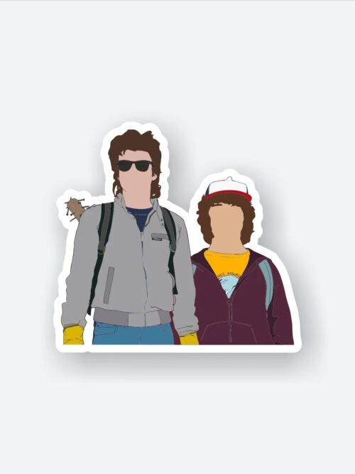 Dustin And Steve Stranger Things Sticker
