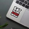 EAT SLEEP AUDIT REPEAT Sticker