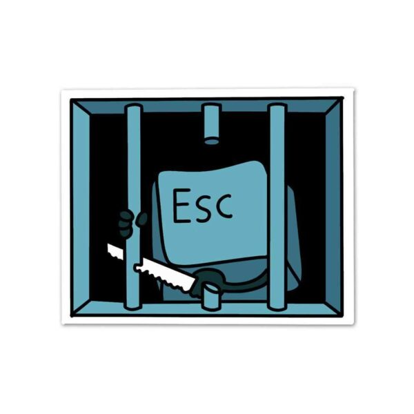 ESCape Sticker
