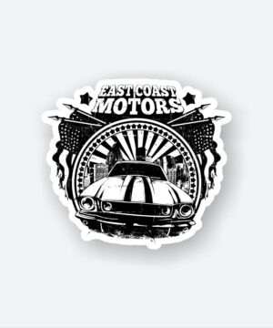 East Coast Motors Sticker